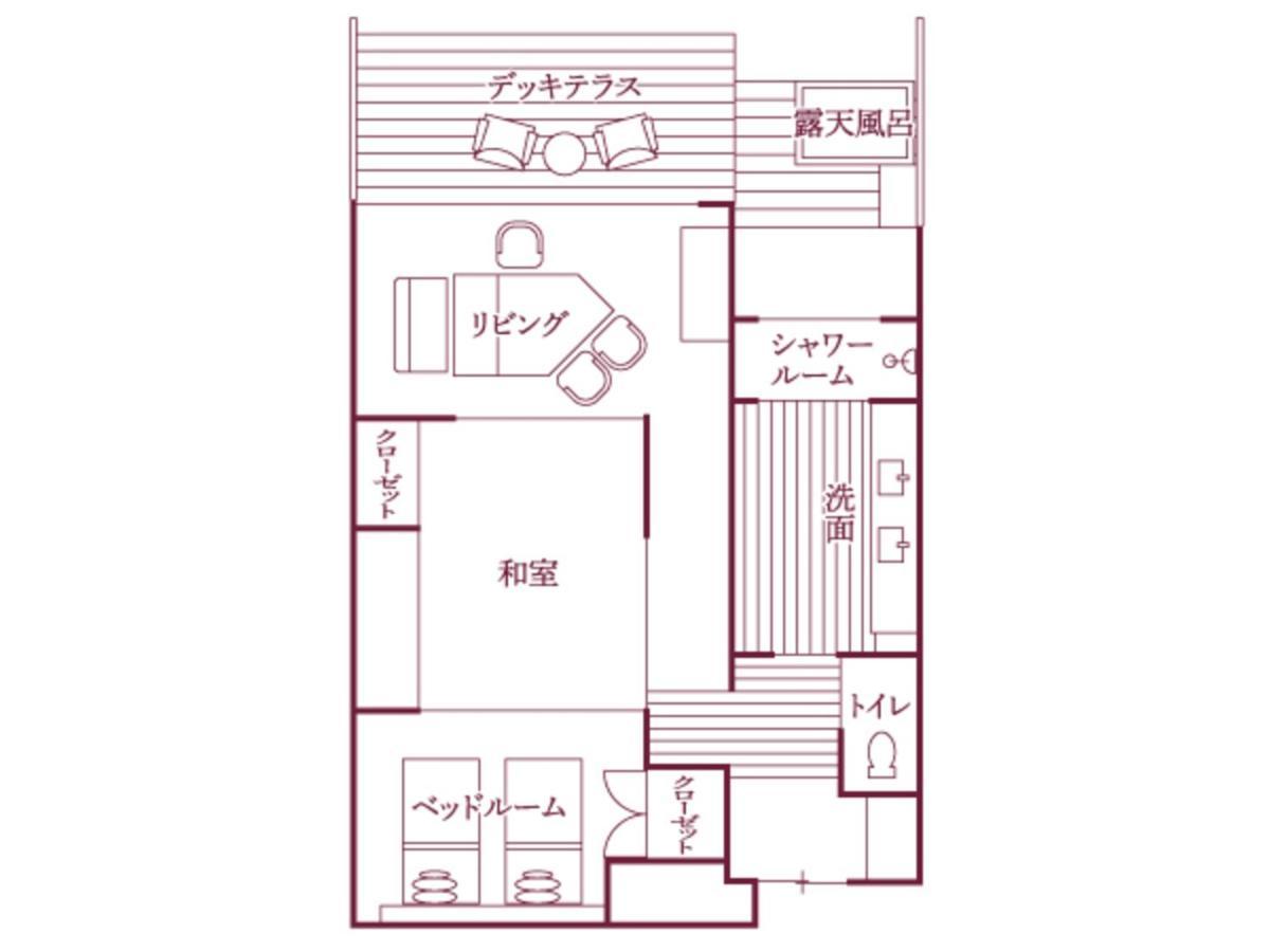 Hotel Bessho Sasa Fujiyoshida Exterior foto